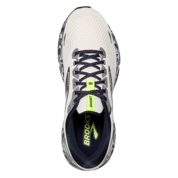 Brooks Ghost 15 - Mens Running Shoes - Whisper White/Eclipse/Nightlife