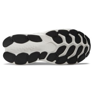 New Balance Fresh Foam More v4 - Mens Running Shoes - White/Black Metallic/Black