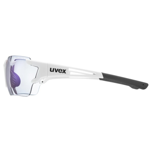 UVEX Sportstyle 803 Race Variomatic Light Reacting Multi Sport Sunglasses - White