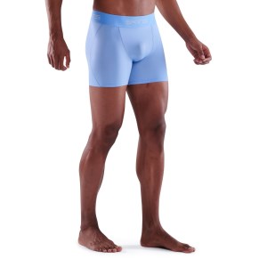 Skins Series-1 Mens Compression Shorts - Sky Blue
