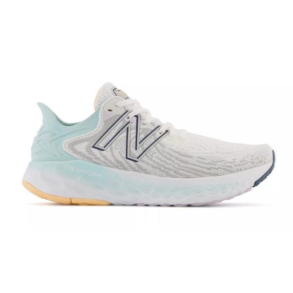 New Balance Fresh Foam 1080v11 - Womens Running Shoes - White/Blue