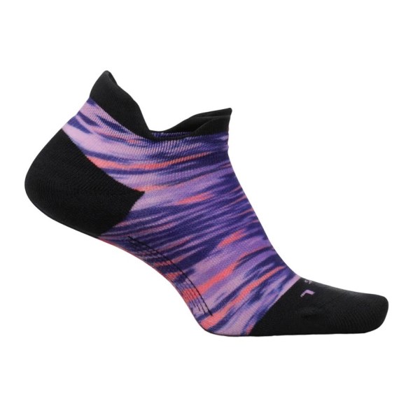 Feetures Elite Light Cushion No Show Tab Running Socks - Reflection Purple