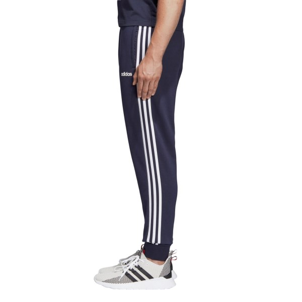 Adidas Essentials 3-Stripes Tapered Cuffed Mens Track Pants - Legend Ink/White