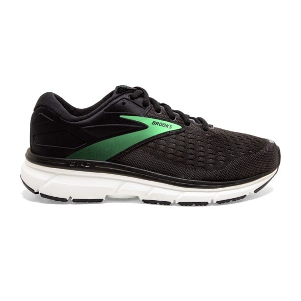 Brooks Dyad 11 - Womens Running Shoes - Black/Ebony/Green