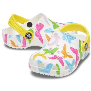 Crocs Classic Vacay Vibes Clog - Kids Sandals - Butteryfly/White