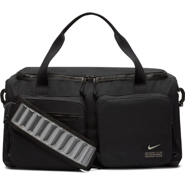 Nike Utility Power Small Training Duffel Bag - Black/Black/Enigma Stone