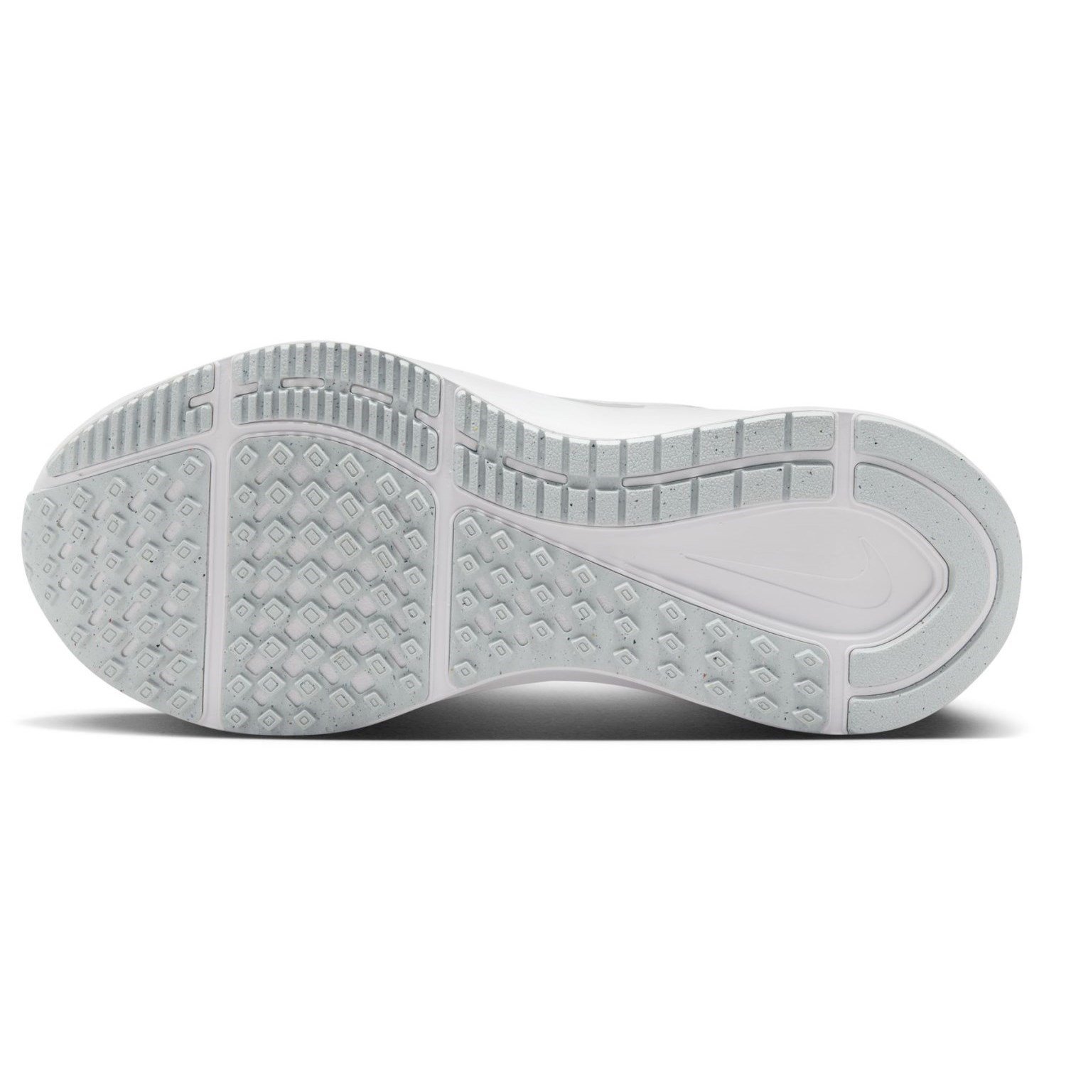 Nike Air Zoom Structure 25 - Womens Running Shoes - White/Metallic ...