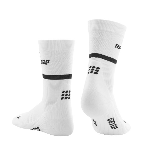 CEP The Run Mid Cut Compression Socks 4.0 - White