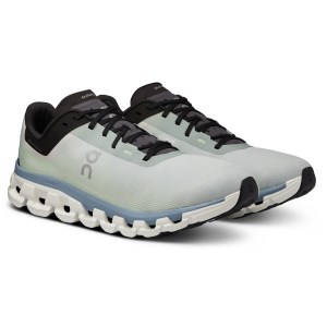 On Cloudflow 4 - Mens Running Shoes - Glacier/Chambray