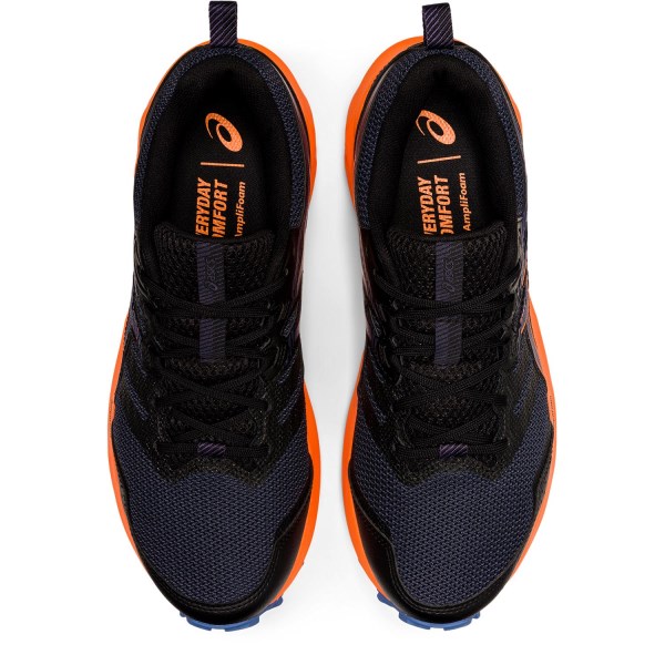 Asics Gel Sonoma 6 - Mens Trail Running Shoes - Black/Indigo Fog