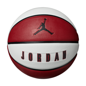 Jordan Playground Indoor/Outdoor Basketball - Size 7 - Gym Red/White/Black
