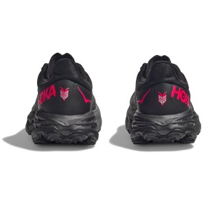 Hoka Speedgoat 5 GTX - Womens Trail Running Shoes - Black/Black