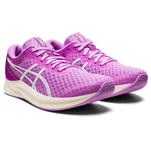 Asics Hyperspeed 2 - Womens Road Racing Shoes - Lavender Glow/White