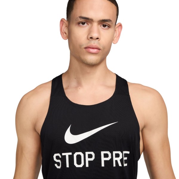 Nike Fast Run Energy Mens Running Singlet - Black