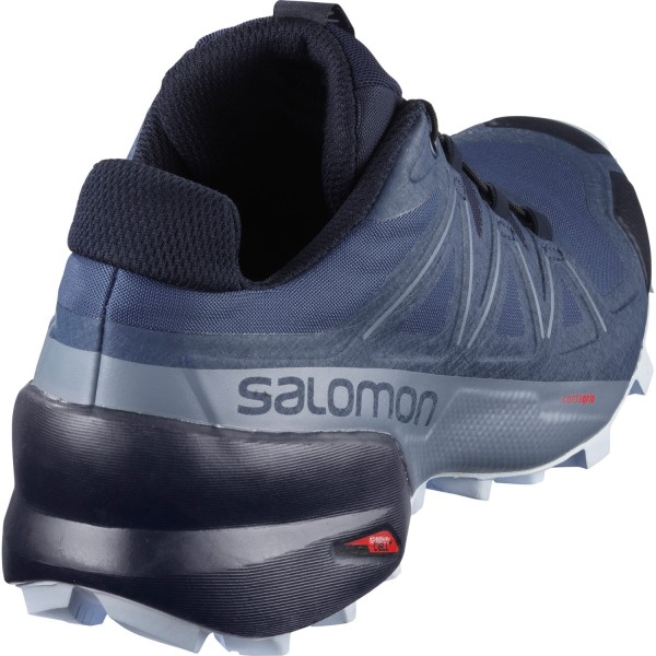 Salomon Speedcross 5 - Womens Trail Running Shoes - Navy/Heather