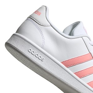 Adidas Grand Court Base - Womens Sneakers - Footwear White/Glow Pink