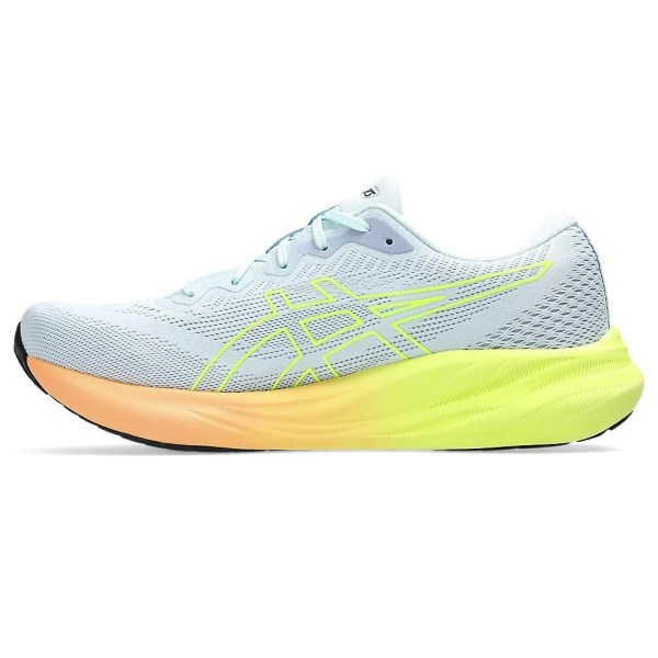 Asics Gel Pulse 15 - Mens Running Shoes - Cool Grey/Safety Yellow