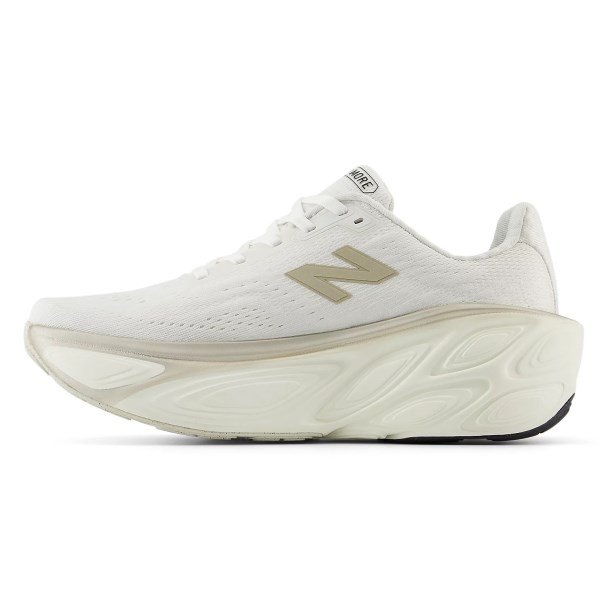 New Balance Fresh Foam X More v5 - Womens Running Shoes - White/Gold