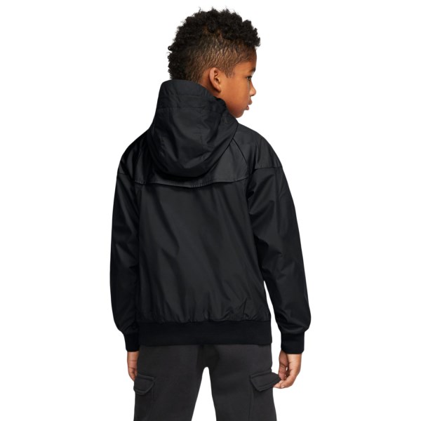 Nike Sportswear Windrunner Kids Running Jacket - Black/White