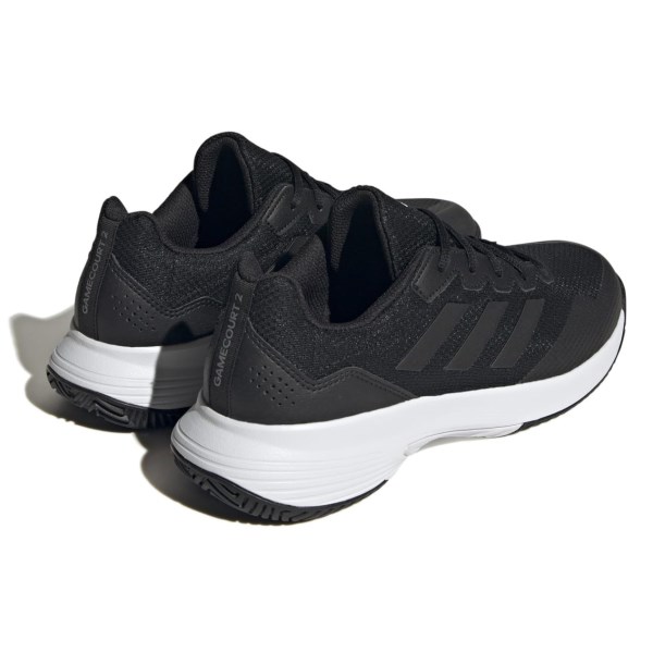Adidas GameCourt 2.0 - Mens Tennis Shoes - Core Black/Core Black/White ...