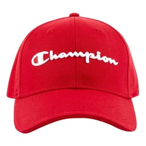 Champion Script Cap - Red