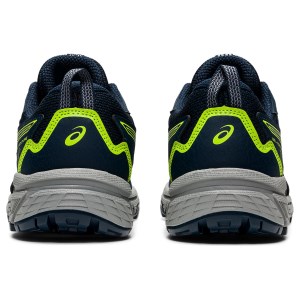 Asics Gel Venture 8 GS - Kids Trail Running Shoes - French Blue/Hazard Green