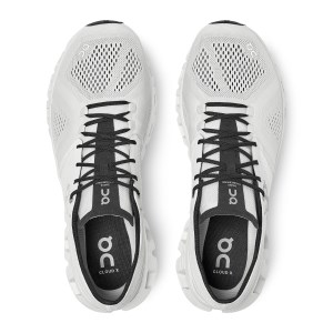On Cloud X - Mens Running Shoes - White/Black