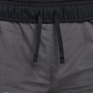 Nike Tempo Brief Lined Womens Running Shorts - Black Heather/Wolf Grey