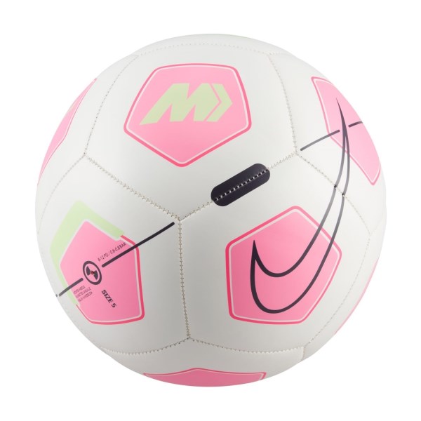 Nike Mercurial Fade SP21 Soccer Ball - White/Pink Spell/Barely Volt