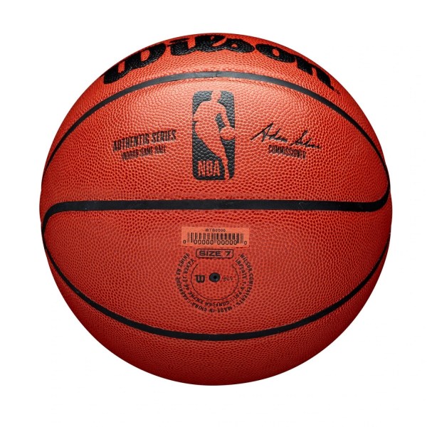 Wilson NBA Authentic Series Indoor Game Basketball - Size 7