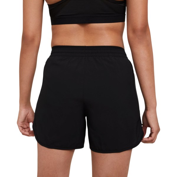 Nike Tempo Luxe Womens Running Shorts - Triple Black/Reflective Silver