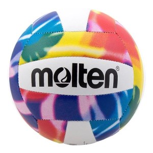 Molten Tie Dye Beach Volleyball - Size 5 - Multi-Coloured