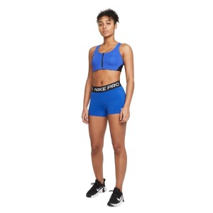 Nike Pro 3 Inch Womens Training Short - Game Royal/White