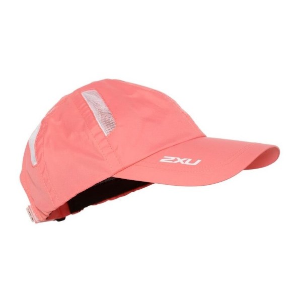 2XU Running Cap - Pink Lift/White