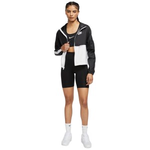 Nike Sportswear Woven Womens Jacket - Black/White