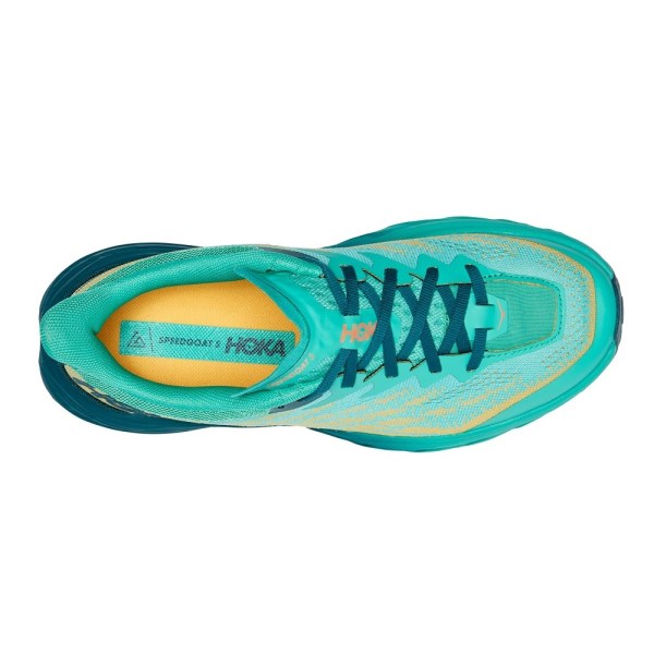 Hoka Speedgoat 5 - Womens Trail Running Shoes - Deep Teal/Water Garden