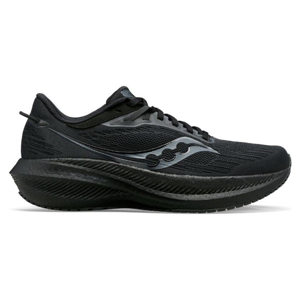 Saucony Triumph 21 - Mens Running Shoes - Triple Black | Sportitude
