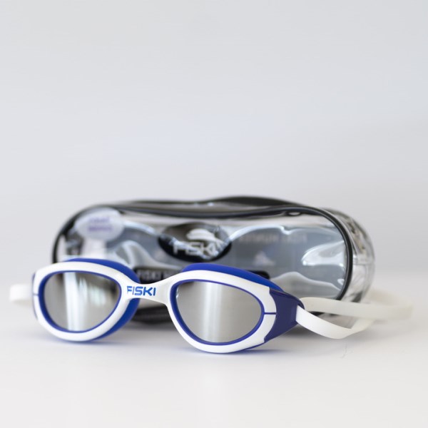 Fiski Hunter Polarised Swimming Goggles - Indigo