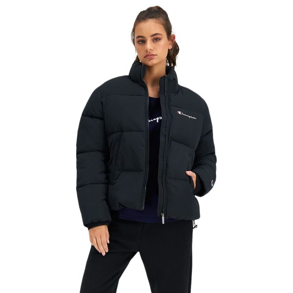 Champion Rochester Athletic Womens Puffer Jacket - Black