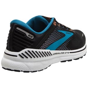 Brooks Adrenaline GTS 22 - Mens Running Shoes - Black/Blue/Orange