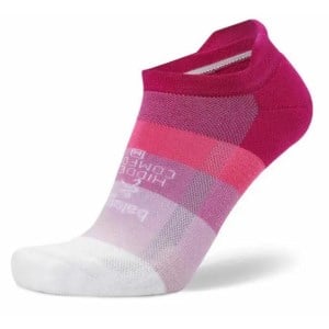 Balega Hidden Comfort Running Socks - Neon Pink/White