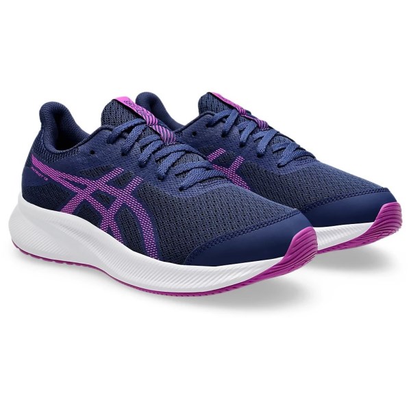 Asics Patriot 13 GS - Kids Running Shoes - Blue Expanse/Bold Magenta ...