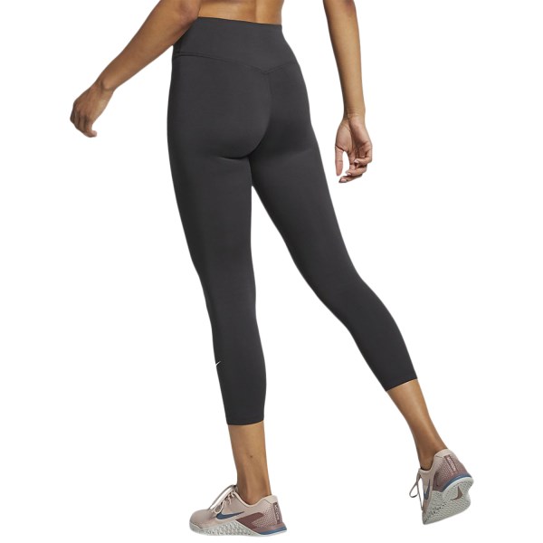 Nike One Mid-Rise Womens Training Crop Tights - Black