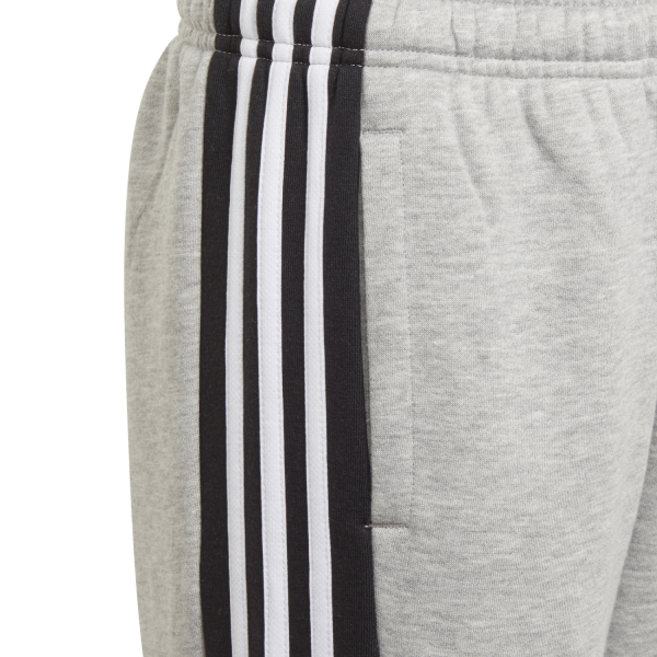 Adidas Essentials Colourblock Kids Track Pants - Medium Grey Heather/White