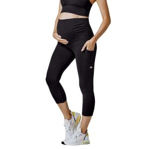 Running Bare Maternity Power Moves 24 Inch Pocket Womens Training Tights