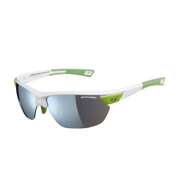 Sunwise Kennington Sports Sunglasses + 3 Lens Sets - White