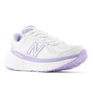 New Balance Fresh Foam X 840v1 Slip-Resistant - Womens Walking Shoes - White/Lilac Glo