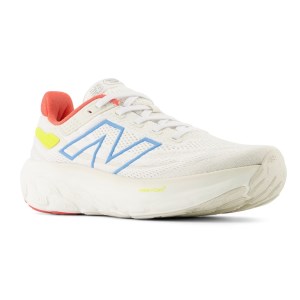 New Balance Fresh Foam X 1080v13 - Womens Running Shoes - Sea Salt/Coastal Blue/Gulf Red/Lemon Zest