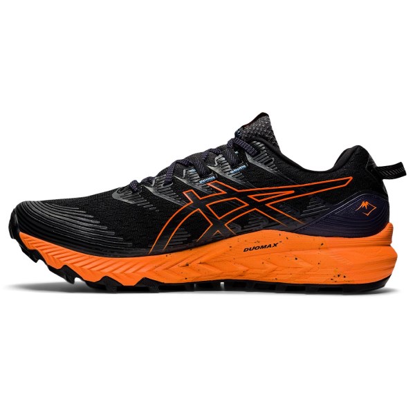 Asics Gel-Trabuco 10 - Mens Trail Running Shoes - Black/Shocking Orange