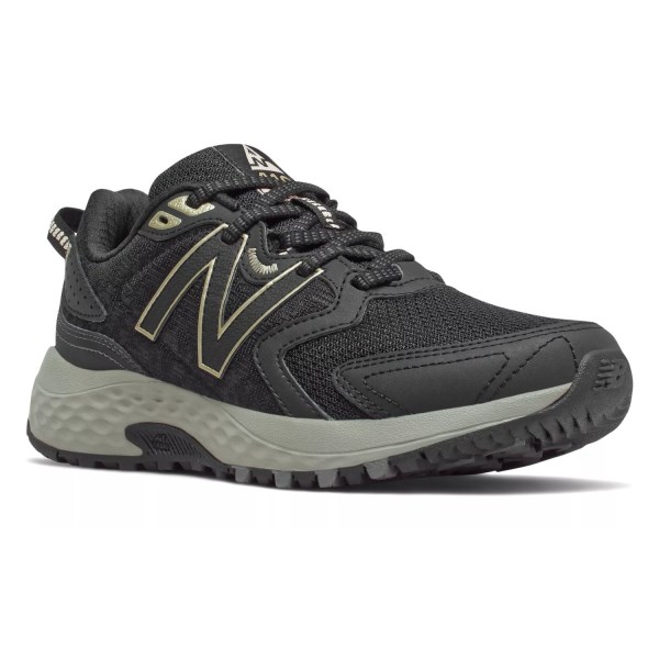 New Balance Trail 410v7 - Womens Trail Running Shoes - Black/Rose Water/Citrus Punch/White Mint